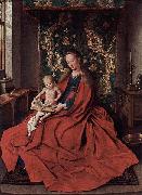 Madonna mit dem lesenden Kinde Jan Van Eyck